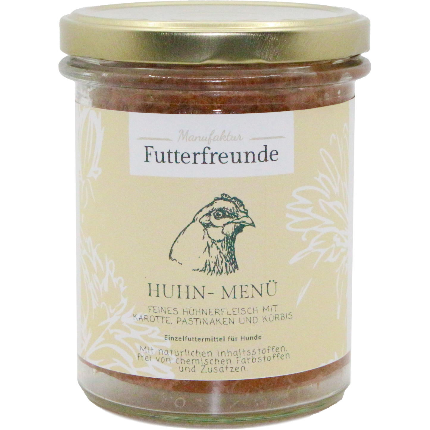 Glasmenü Pute, 400g