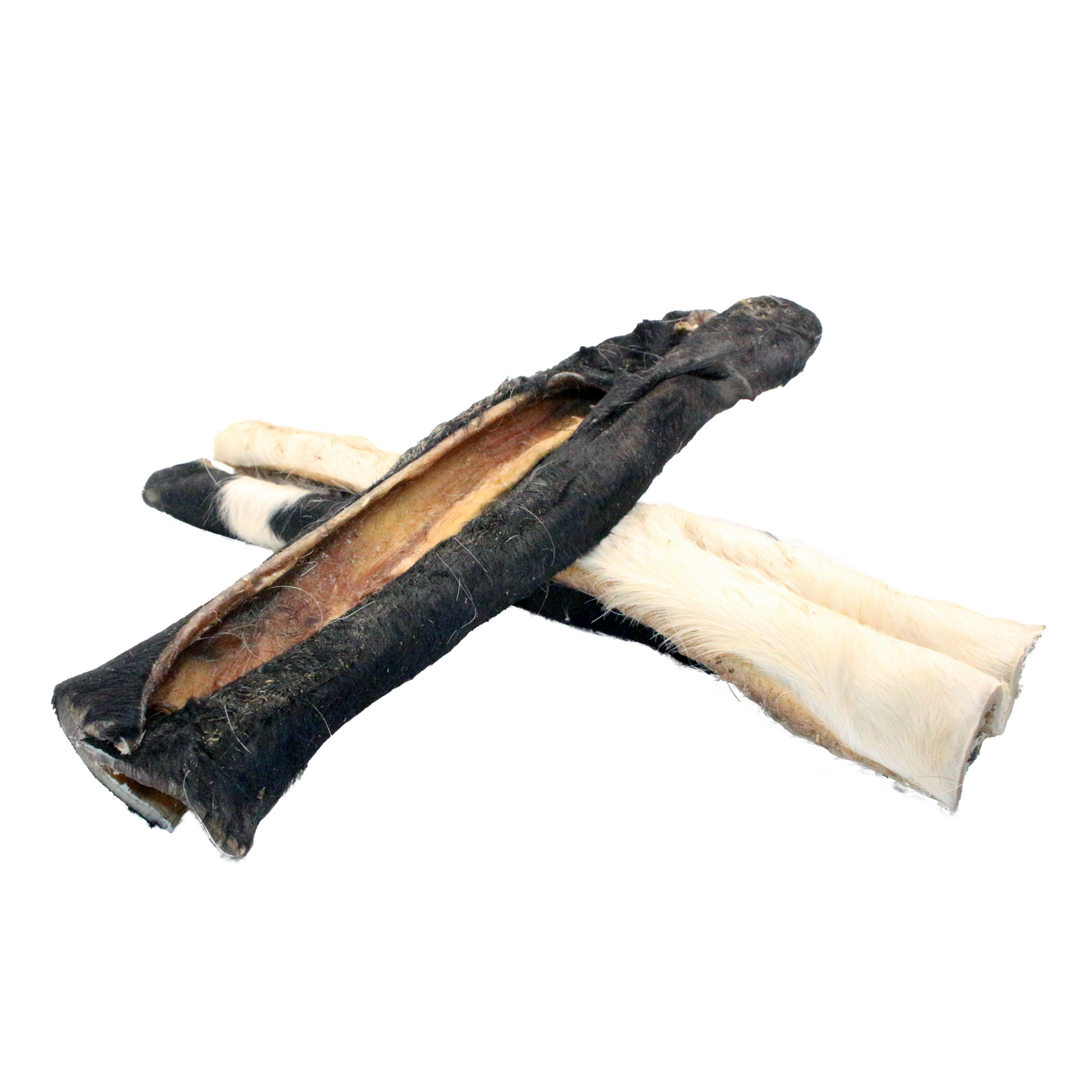 Rinderkopfhaut mit Fell (30 cm) (1 Stk., 250g, 500g, 1Kg)