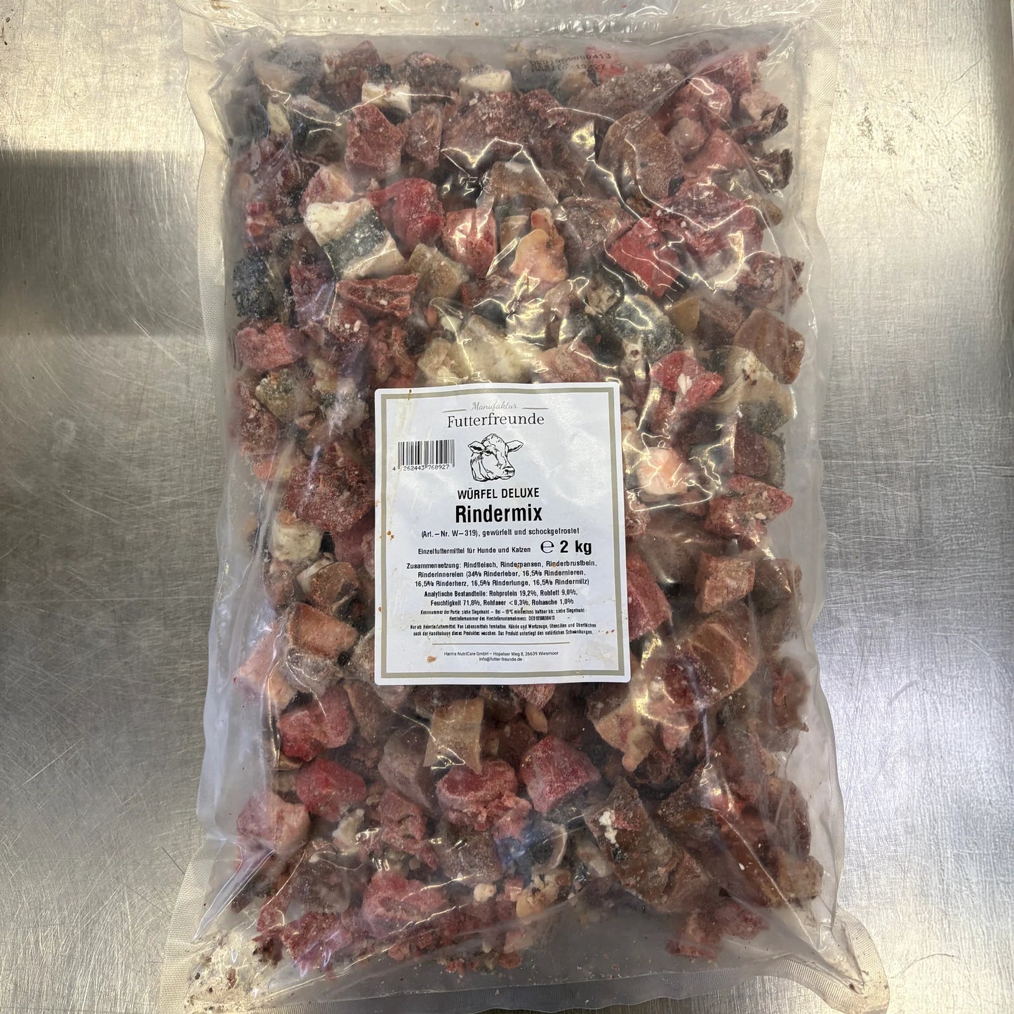 Rindermix Würfel, roh