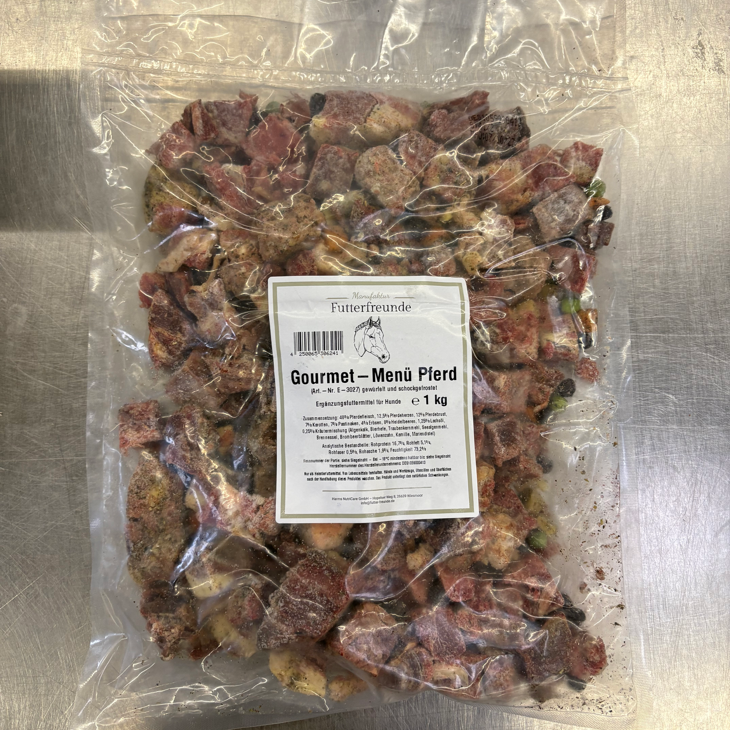 Gourmet-Menü Pferd (1Kg)