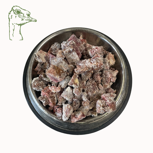 Würfel: Straußenfleisch 1 kg