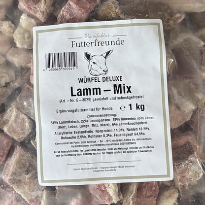 Lammmix Würfel, roh 1 kg
