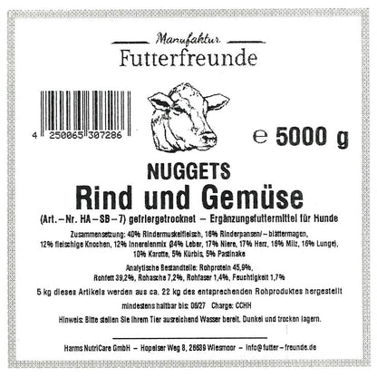 Stockbarf: Rind& Gemüse