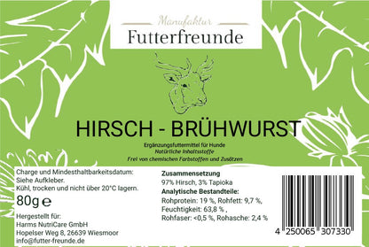 Brühwürste in verschiedenen Sorten und Größen