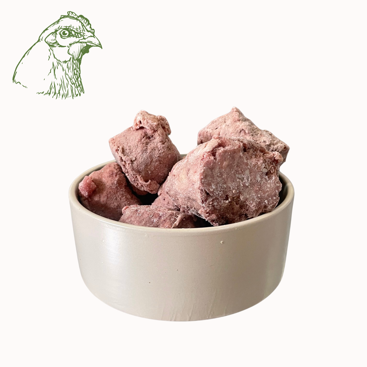 BARF-Nuggets Huhn, gewolft und portioniert 1,5 kg