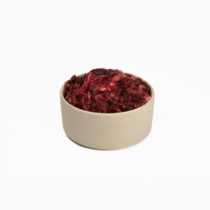 Wildfleisch, roh gewolft (500g)