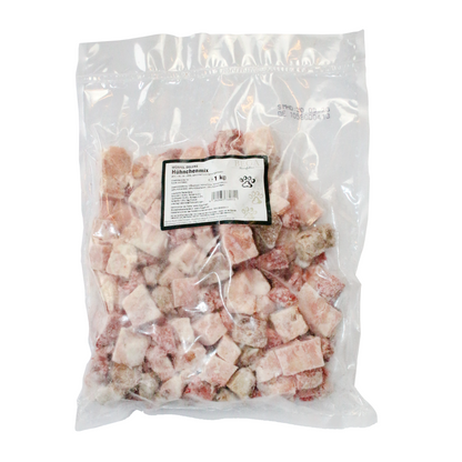 Hühnermix Würfel, roh