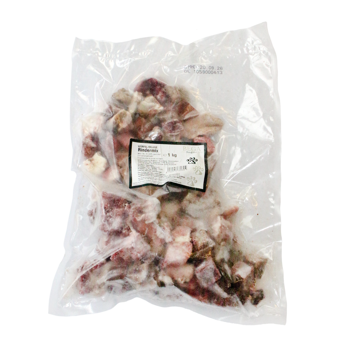 Rindermix Würfel, roh (1KG, 2KG)