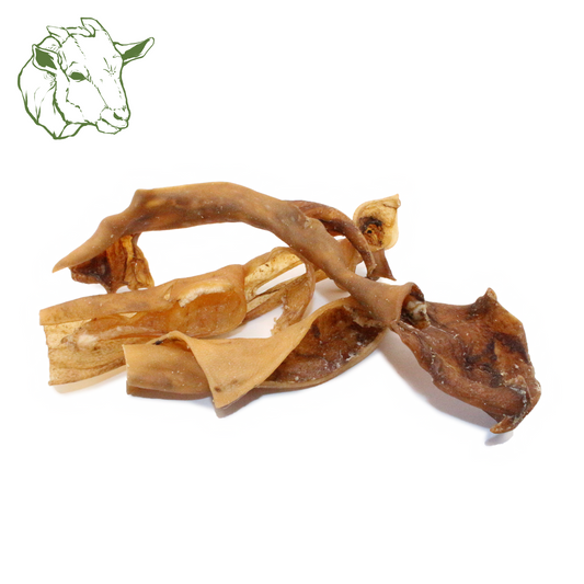 Ziegenkopfhaut ohne Fell (250 g, 500 g, 1 kg)
