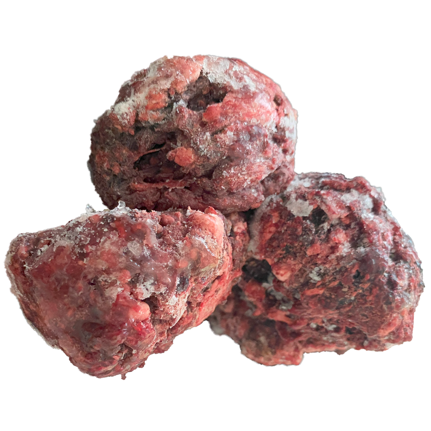 BARF-Nuggets Pferd & Gemüse, gewolft und portioniert