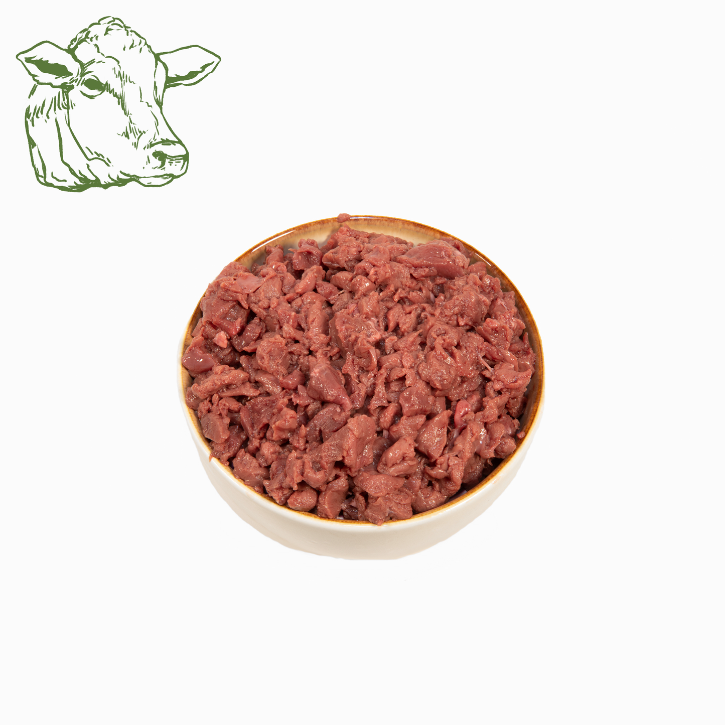 Rinderherz, roh und gewolft 500 g