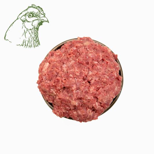 Hühnerhälse, roh und gewolft 500 g