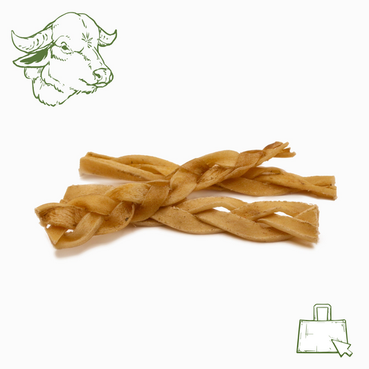 Büffelhaut-Zöpfe (100g, 250g)