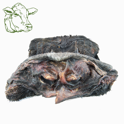 Rindernasenmasken ohne Fell (1 Stk., 500 g, 1 kg)