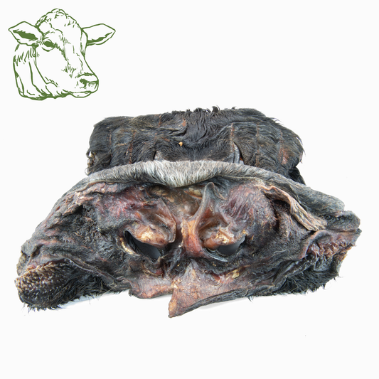 Rindernasenmasken ohne Fell (1 Stk., 500 g, 1 kg)