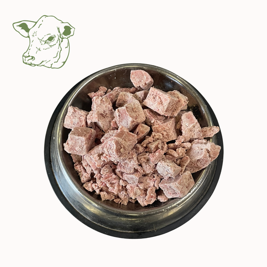 Kalbsbrustbein Würfel, roh 1 kg