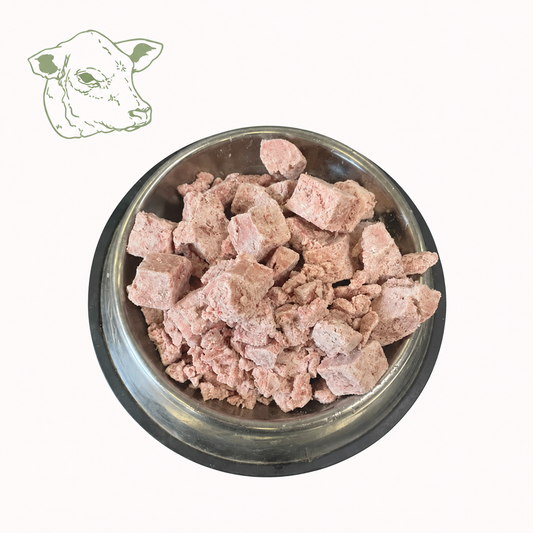 Kalbsbrustbein Würfel, roh 1 kg