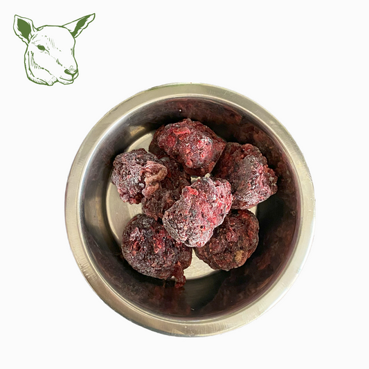 BARF-Nuggets Lamm, gewolft und portioniert 1,5 kg
