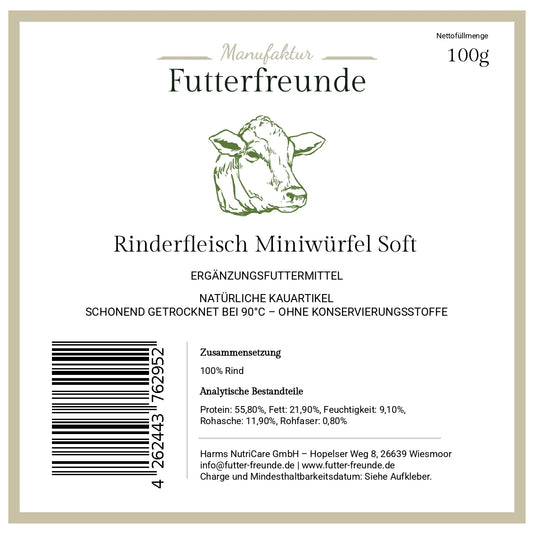 Miniwürfel soft in versch. Sorten und Größen