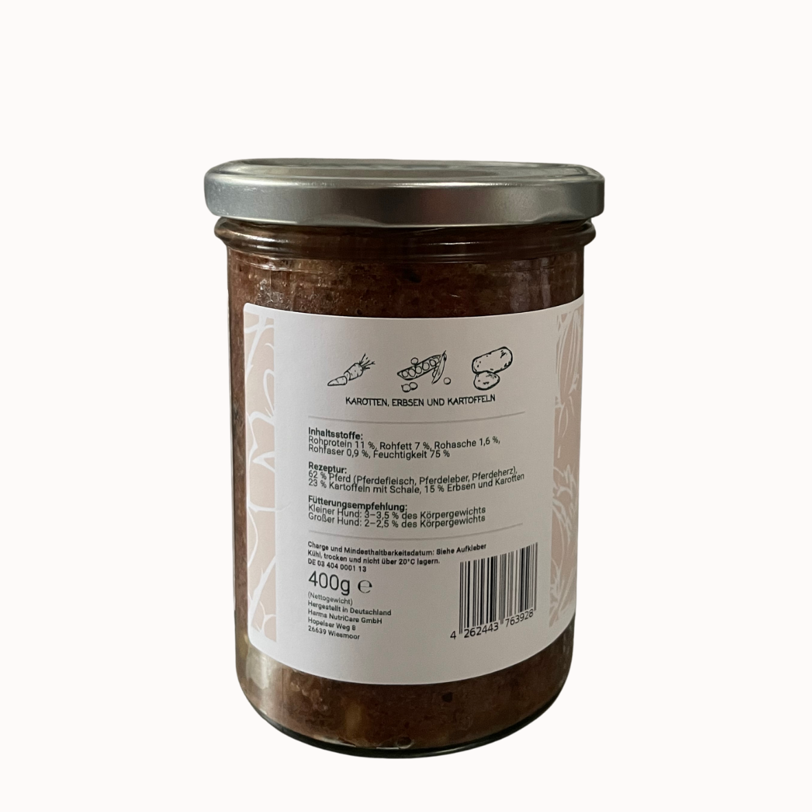 Pferdefleisch Glas [Glas 400g]