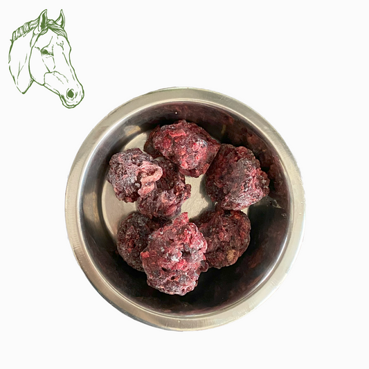 BARF-Nuggets Pferd, gewolft und portioniert 1,5 kg