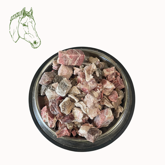 Pferdemix Würfel, roh 1 kg