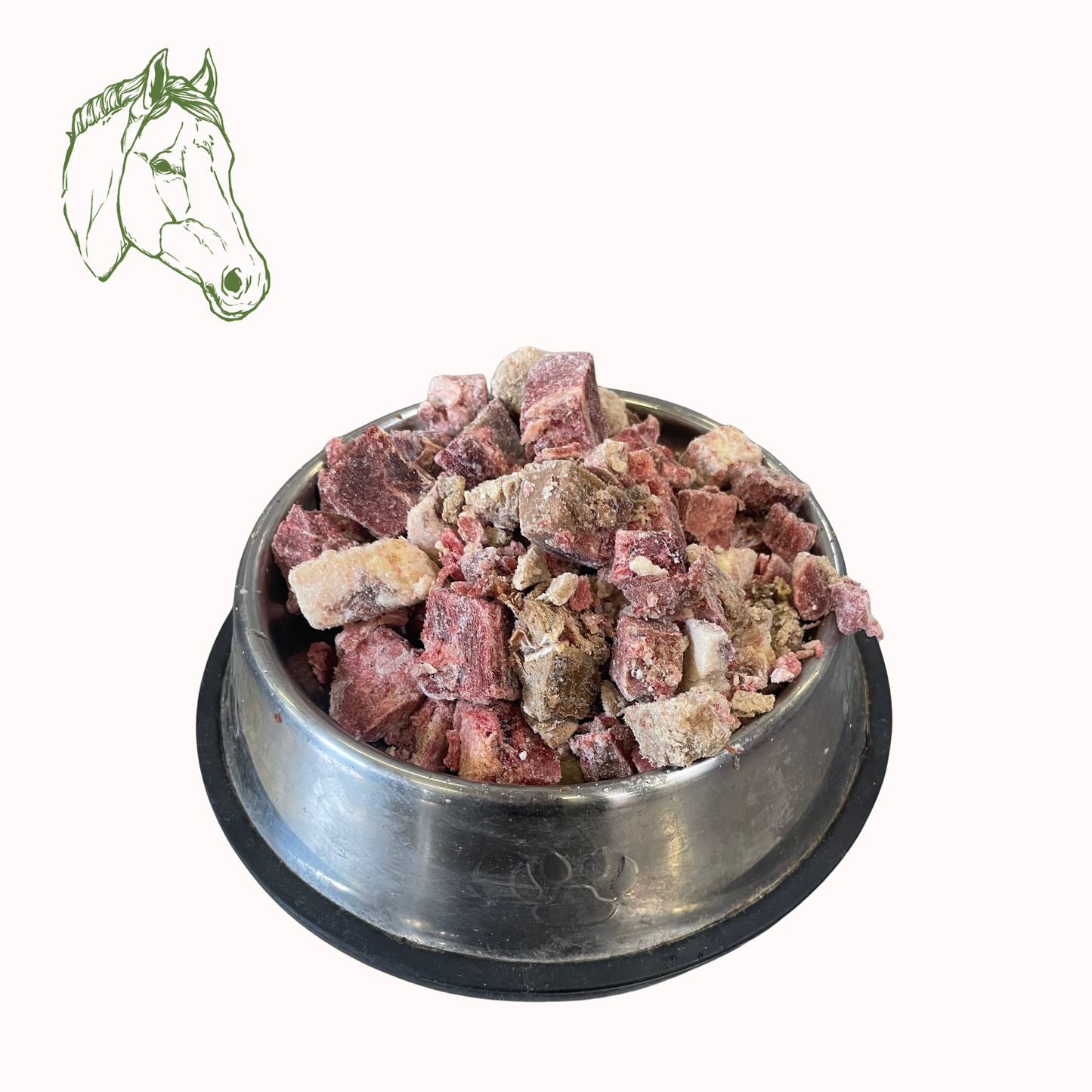 Pferdemix Würfel, roh