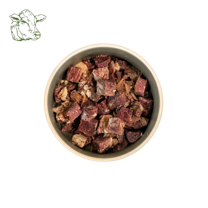 Rindfleisch, gekocht und gewürfelt 500 g