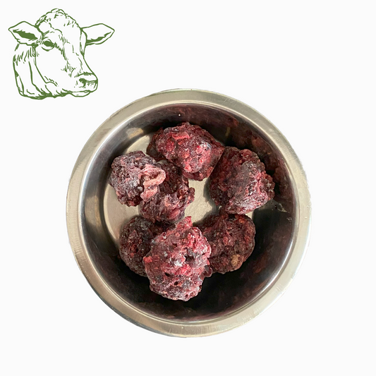 BARF-Nuggets Rind, gewolft und portioniert 1,5 kg