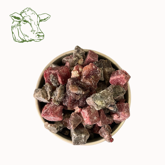 Rindermix Würfel, roh
