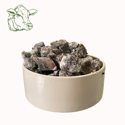 Rinderpansen Würfel, roh (1KG, 2KG)