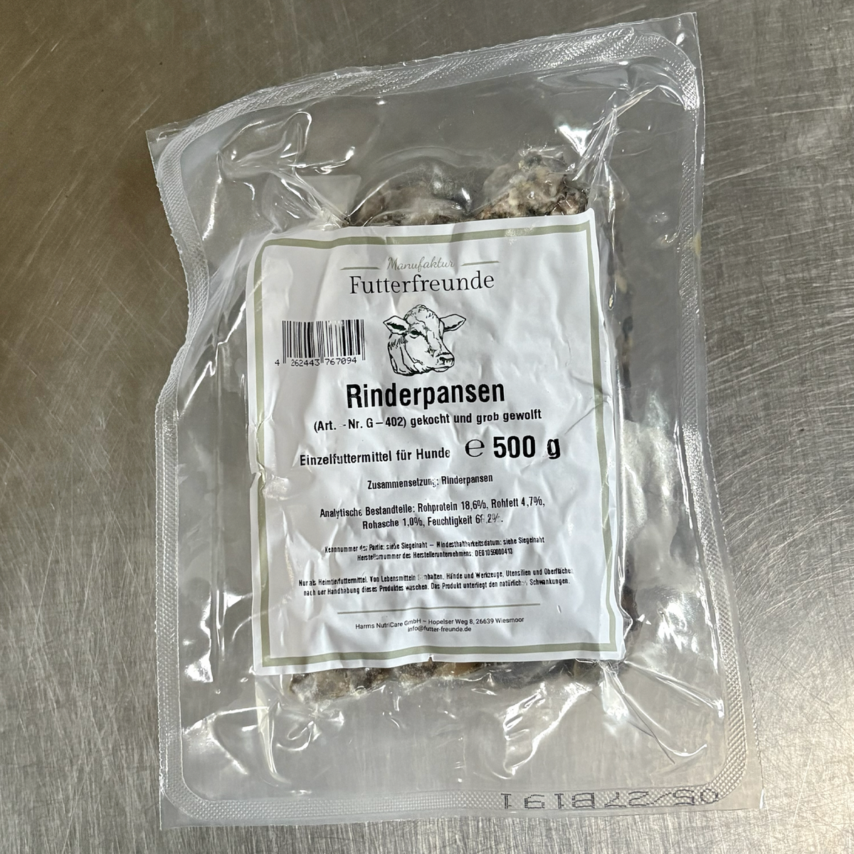 Brühbarf - Rinderpansen 500 g