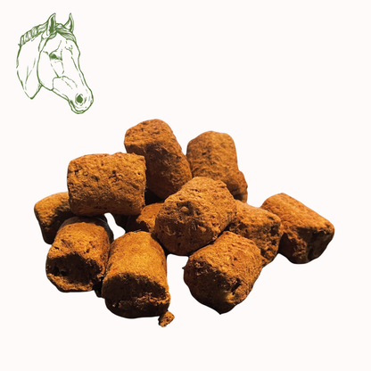 Stockbarf: Pferd& Gemüse