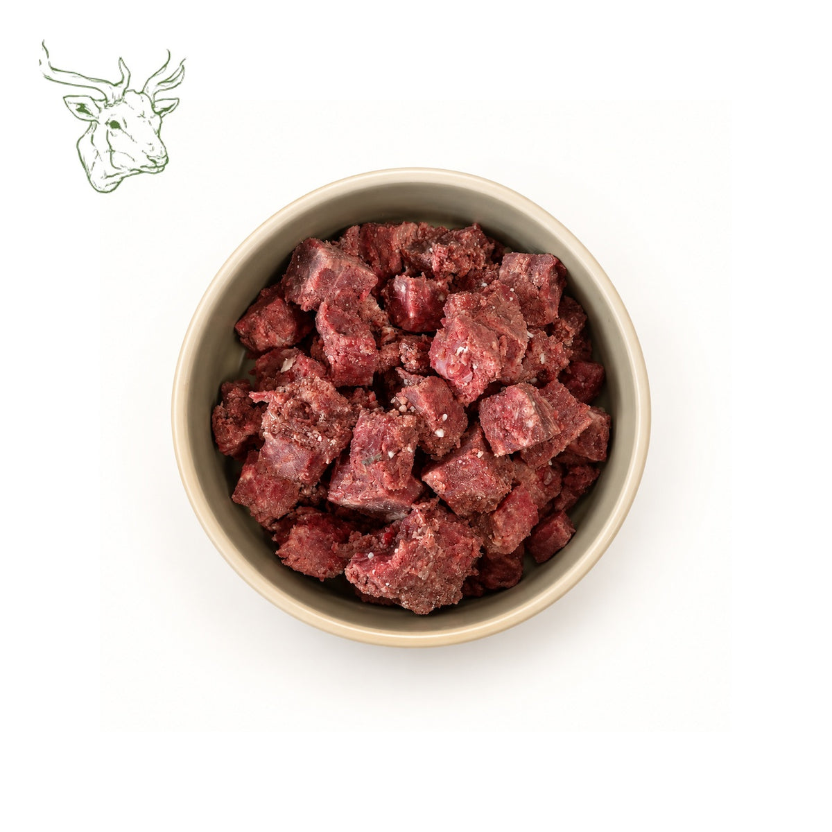 Wildfleisch, gekocht und gewürfelt 500 g