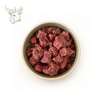 Wildfleisch, gekocht und gewürfelt 500 g