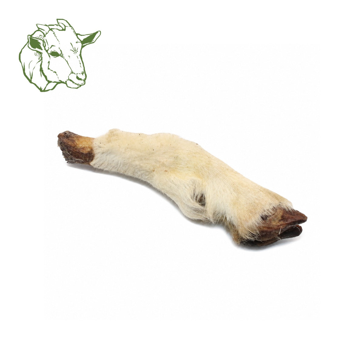Ziegenunterbeine mit Fell