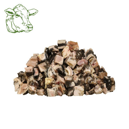 Rinderpansen Würfel, roh (1KG, 2KG)