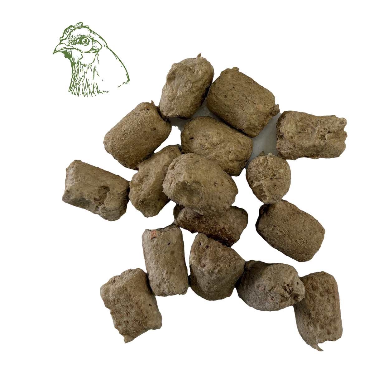 Stockbarf Huhn & Gemüse, gefriergetrocknetes BARF-Menü für Hunde