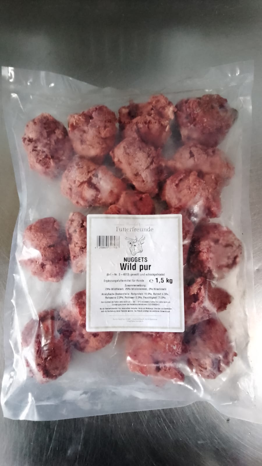 BARF-Nuggets Wild, gewolft und portioniert